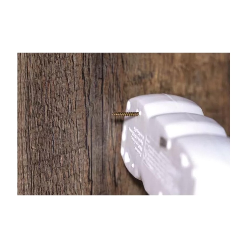 Подовжувач із вимикачем 5Z 3м білий