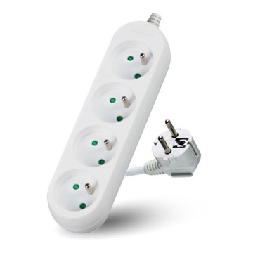 Подовжувач 4 гнізда 1,5 м