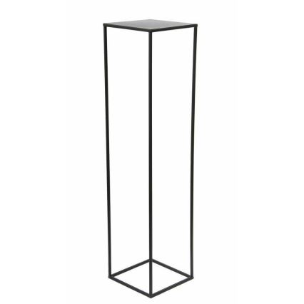 Подставка для цветов 100x24 см черный