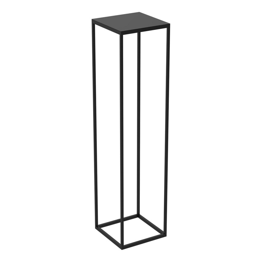 Подставка для цветов 100x24 см черный