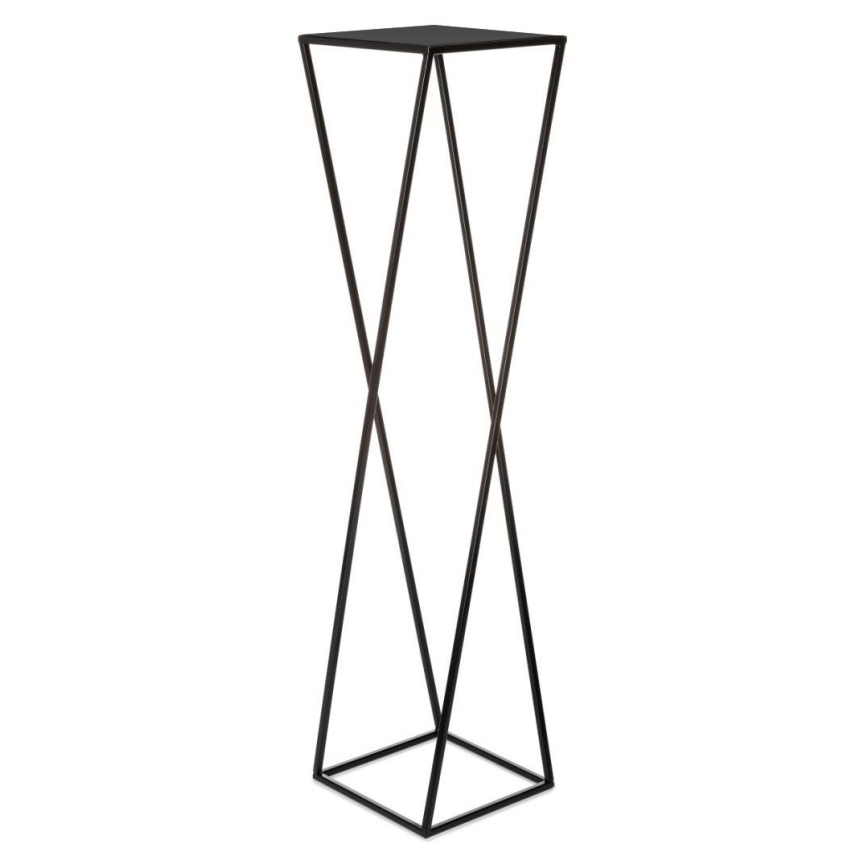 Подставка для цветов 100x24 см черный