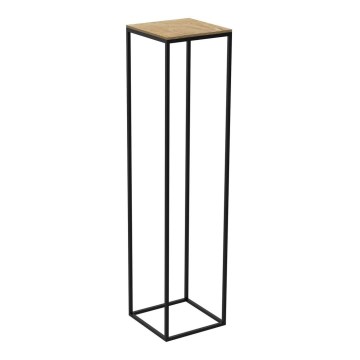 Подставка для цветов 100x24 см черный