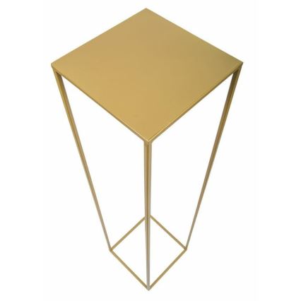 Подставка для цветов 100x24 см золотистый