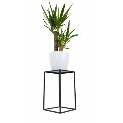 Подставка для цветов 40x24 см черный