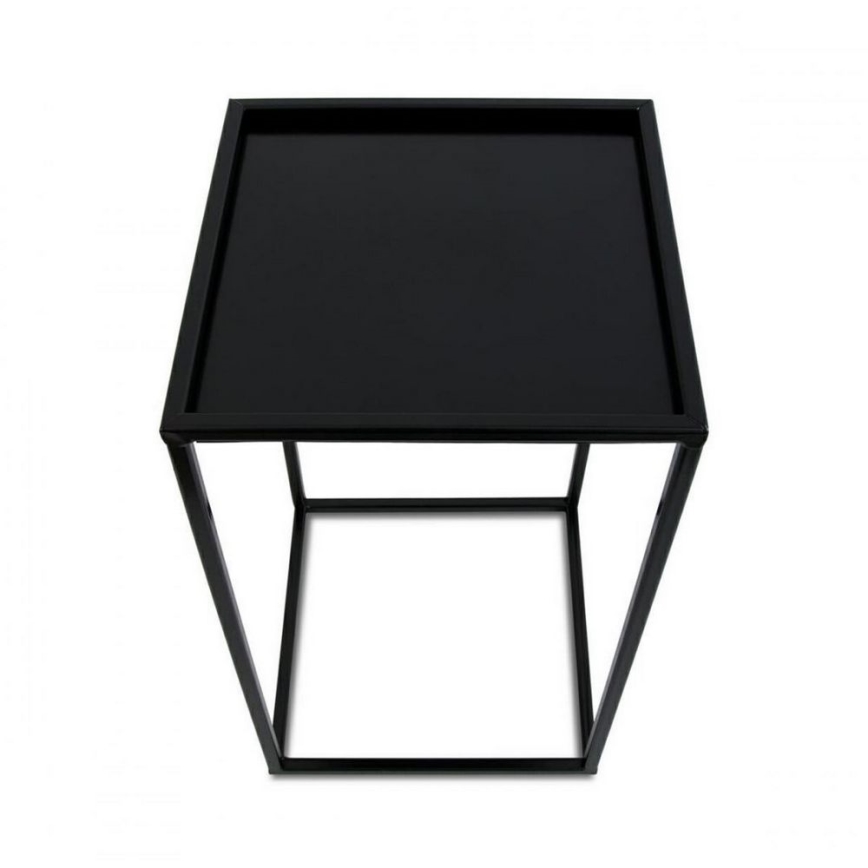 Подставка для цветов 40x24 см черная