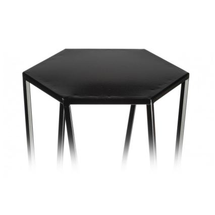 Подставка для цветов 40x24 см черная