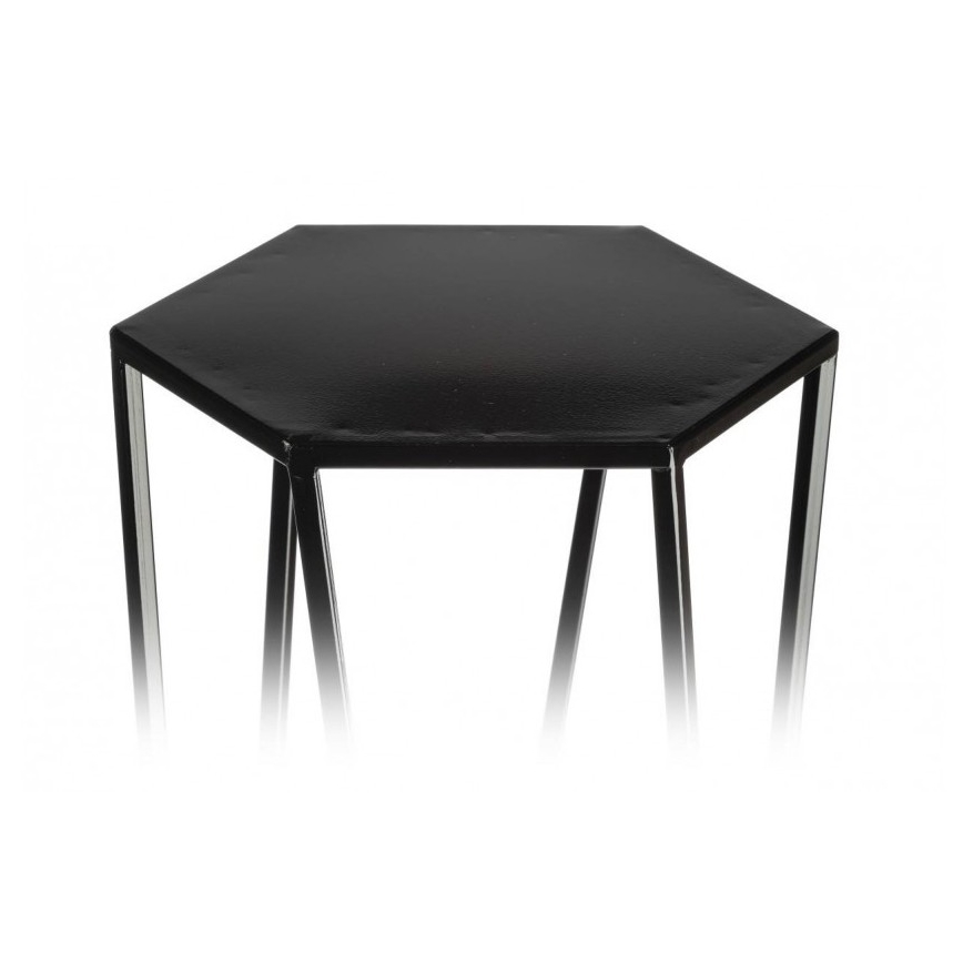 Подставка для цветов 40x24 см черная