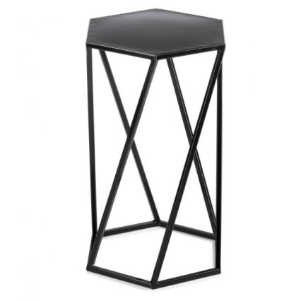 Подставка для цветов 40x24 см черная