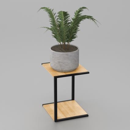 Подставка для цветов 40x30x34 см черный