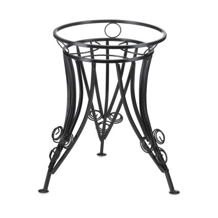 Подставка для цветов 47x43 см черный