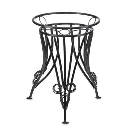 Подставка для цветов 47x43 см черный