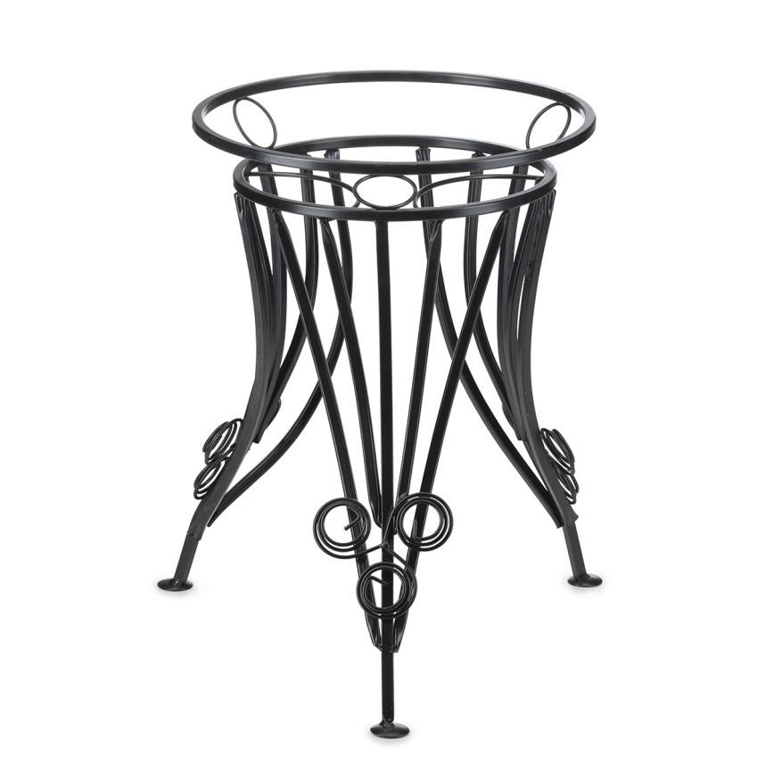 Подставка для цветов 47x43 см черный