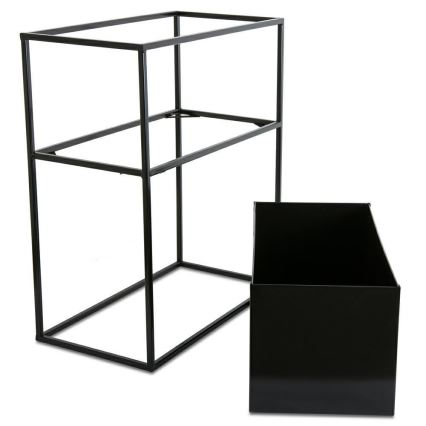 Подставка для цветов 50x44 см черный