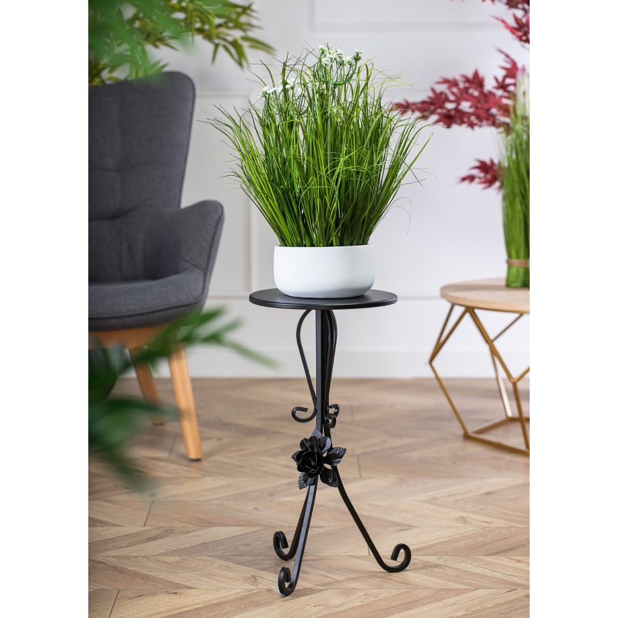 Подставка для цветов 55x33 см черный