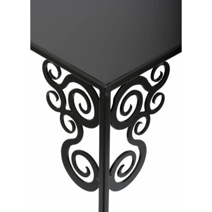 Подставка для цветов 60x24 см черная