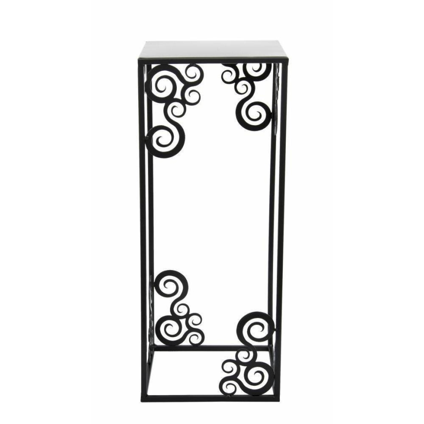 Подставка для цветов 60x24 см черная