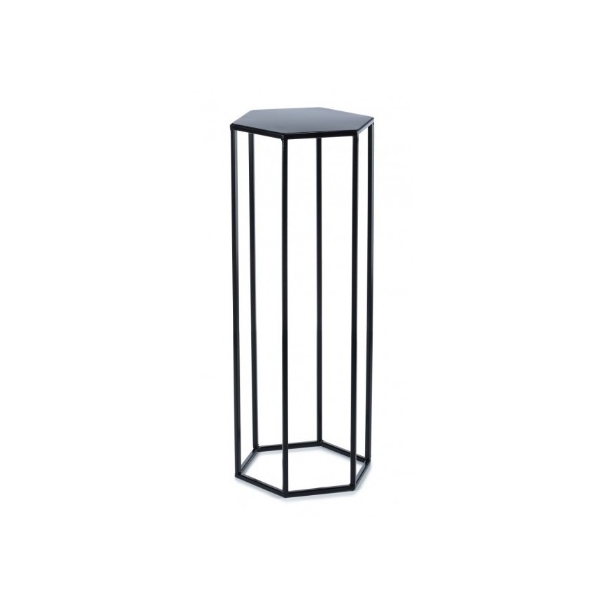 Подставка для цветов 70x24 см черная