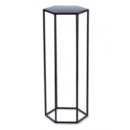 Подставка для цветов 70x24 см черная