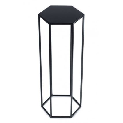 Подставка для цветов 70x24 см черная