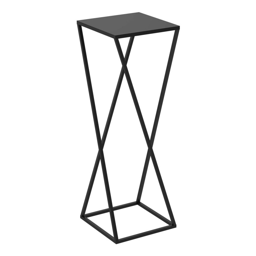 Подставка для цветов 70x24 см черная