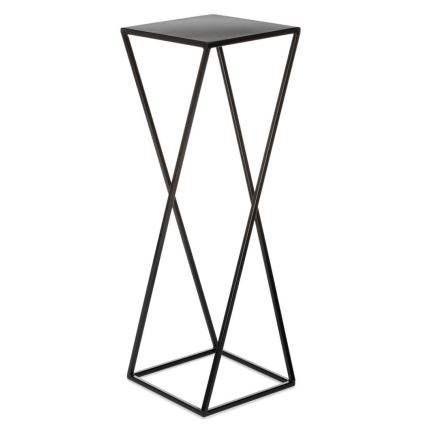 Подставка для цветов 70x24 см черный