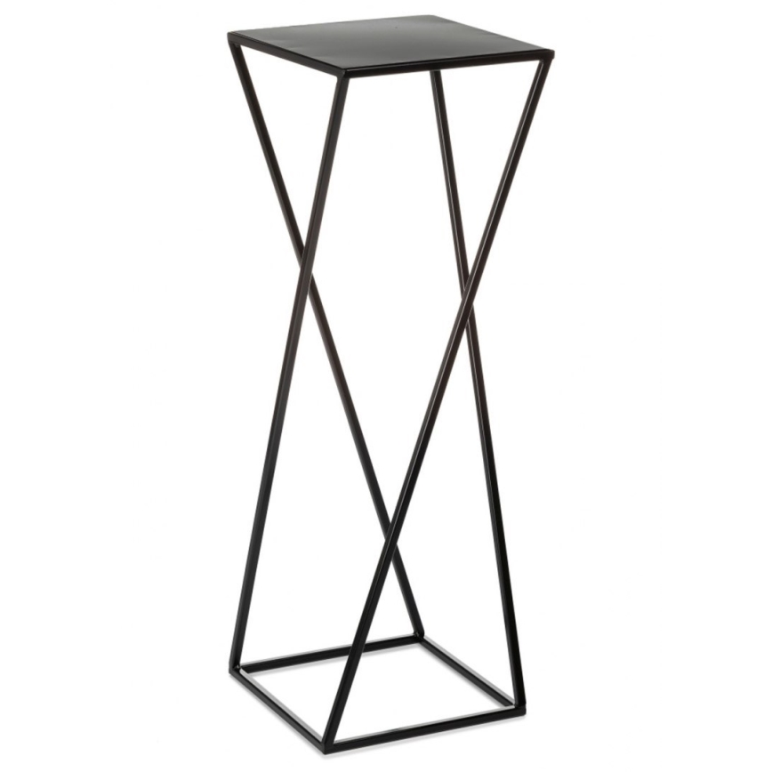 Подставка для цветов 70x24 см черный