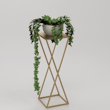 Подставка для цветов 70x24 см черный