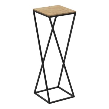 Подставка для цветов 70x24 см черный