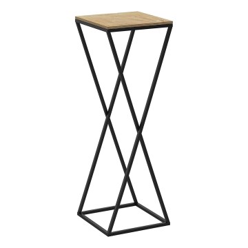 Подставка для цветов 70x24 см черный