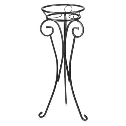 Подставка для цветов 74x34 см черный