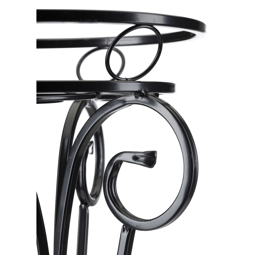 Подставка для цветов 74x34 см черный