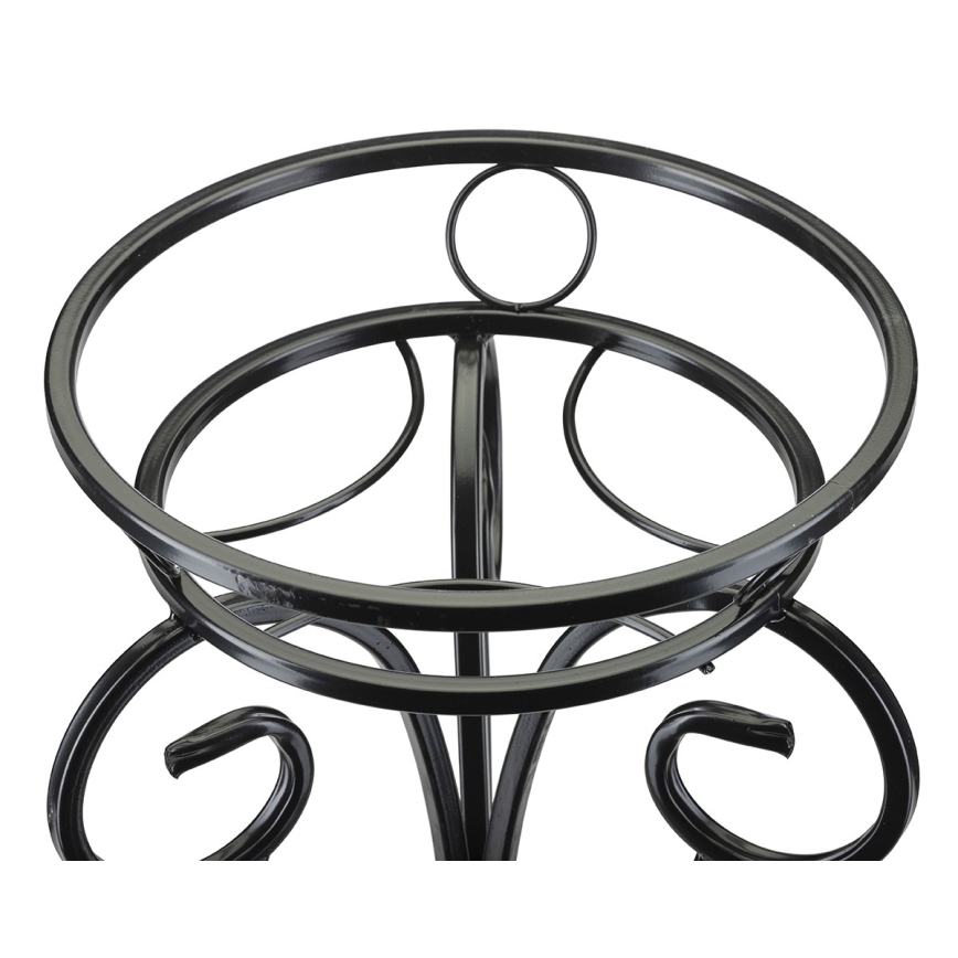 Подставка для цветов 74x34 см черный