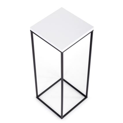 Подставка для цветов BASICLOFT 60x24 черный/белый
