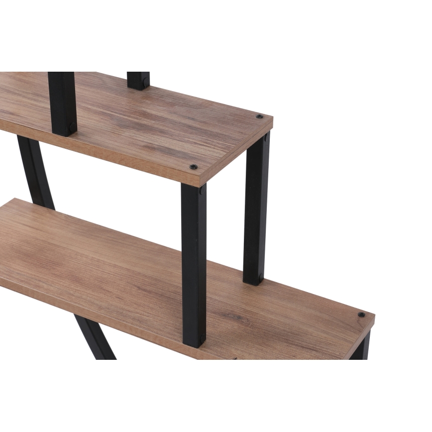 Подставка для цветов GARDEN 180x85 см коричневый/черный
