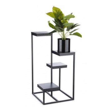 Подставка для цветов KASKADA 79x40 черная