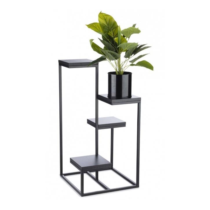 Подставка для цветов KASKADA 79x40 черная
