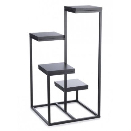 Подставка для цветов KASKADA 79x40 черная