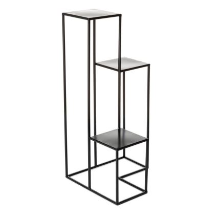Подставка для цветов KASKADA 85x40 см черная