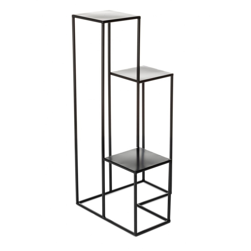 Подставка для цветов KASKADA 85x40 см черная