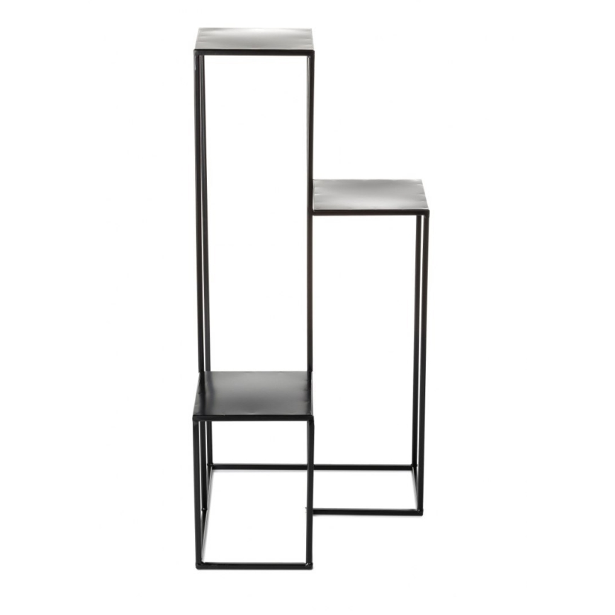 Подставка для цветов KASKADA 85x40 см черная