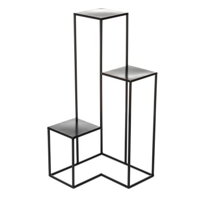 Подставка для цветов KASKADA 85x40 см черная