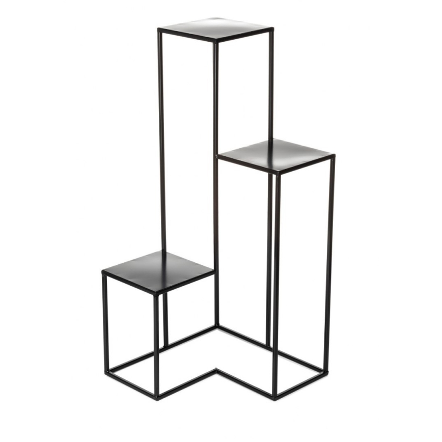Подставка для цветов KASKADA 85x40 см черная