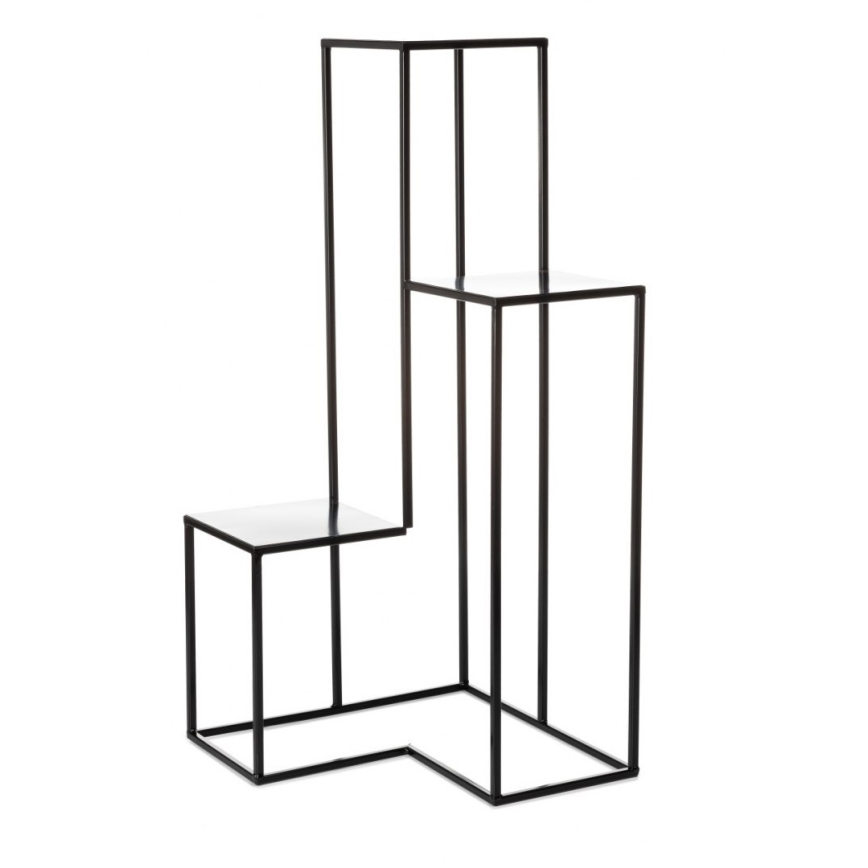 Подставка для цветов KASKADA 85x40 см черная