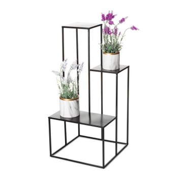 Подставка для цветов KASKADA 85x40 см черный
