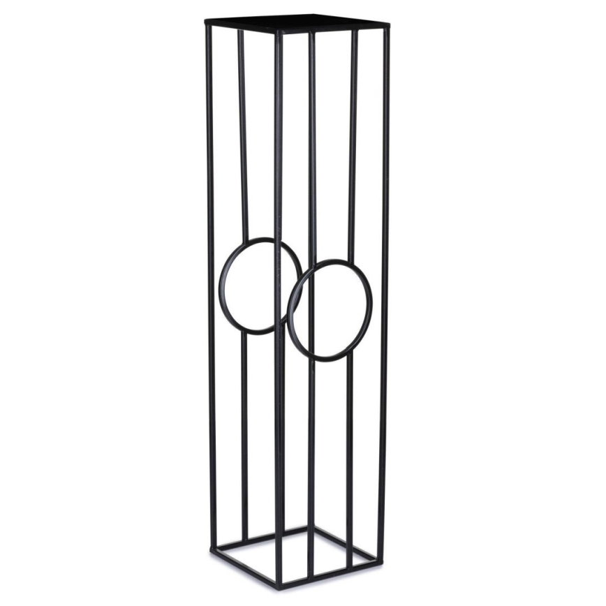 Подставка для цветов LOFT 100x24 см черная