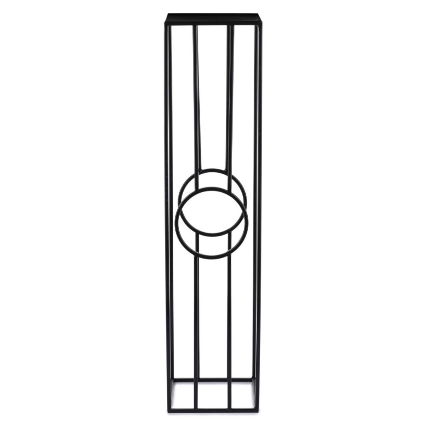 Подставка для цветов LOFT 100x24 см черная