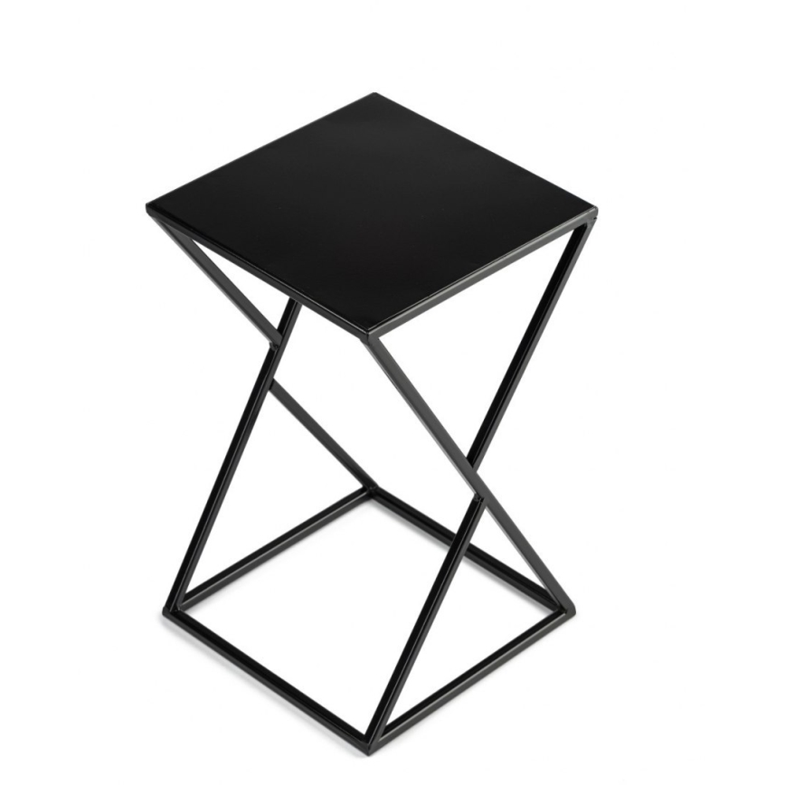 Подставка для цветов LOFT 40x23,5 см черная