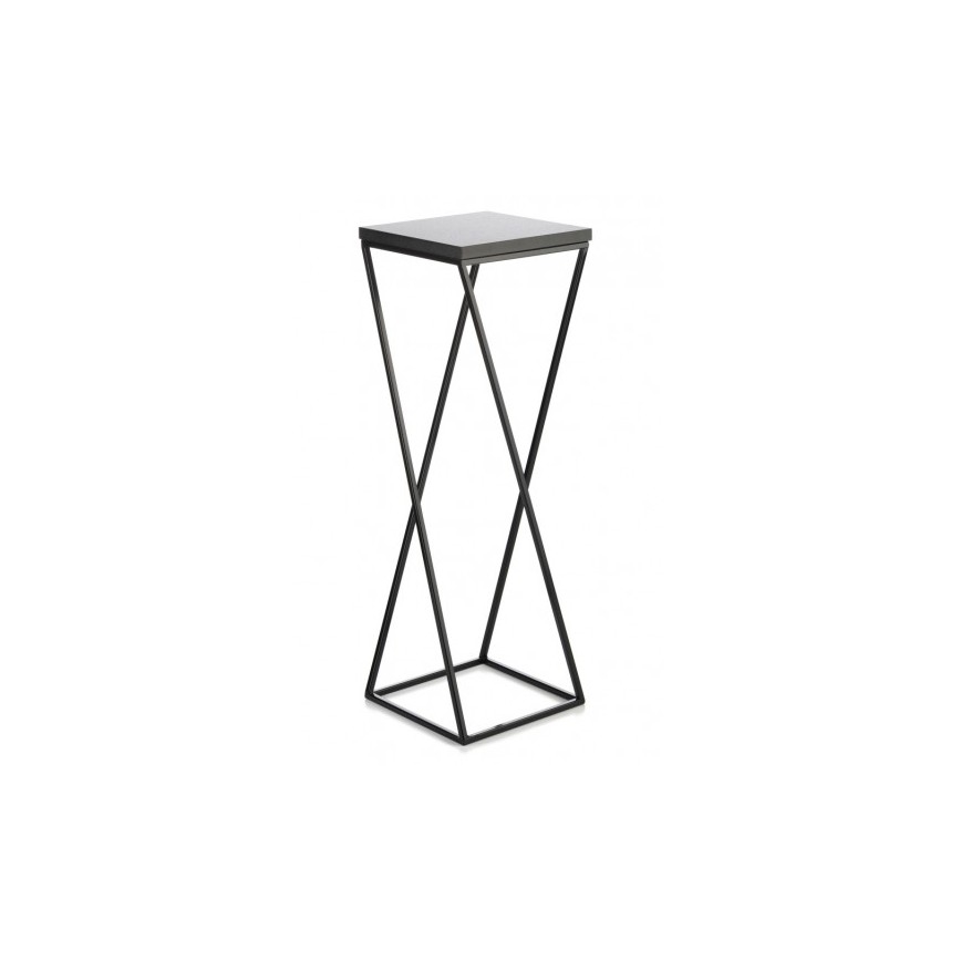 Подставка для цветов LOFT 70x24 см черная