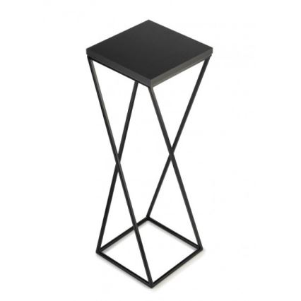 Подставка для цветов LOFT 70x24 см черная