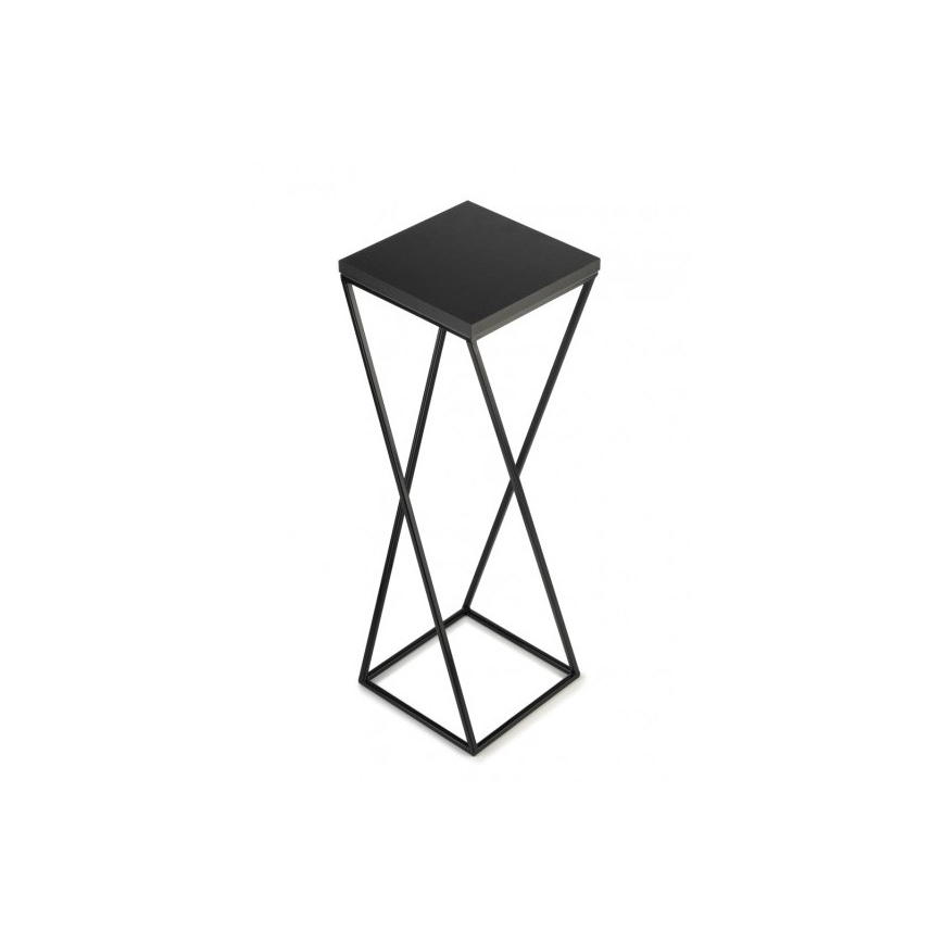 Подставка для цветов LOFT 70x24 см черная